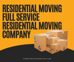 Residential Moving - Full Service Residential Moving Company